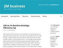 Tablet Screenshot of 2mbusiness.com